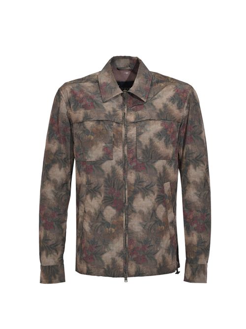 Giacca in tessuto tecnico con stampa floreale Herno | GI000583U 127778500